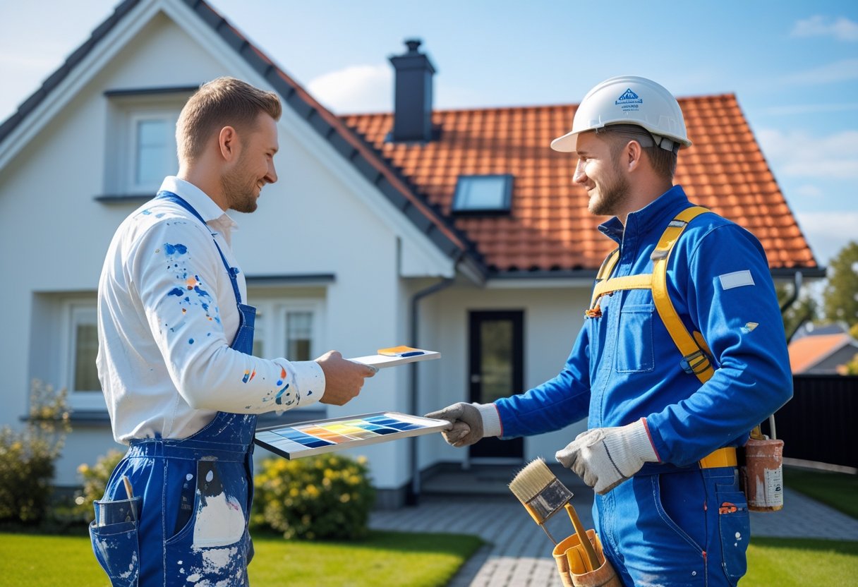 Saadan vaelger du den rette maler og tagrenovering paa Fyn